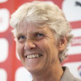Pia Sundhage est résolument optimiste avant le match face à la Norvège KEYSTONE/GIAN EHRENZELLER